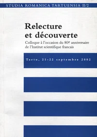 Relecture et découverte