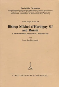 Bishop Michel d'Herbigny SJ and Russia