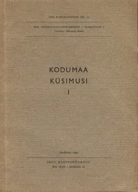 Kodumaa küsimusi