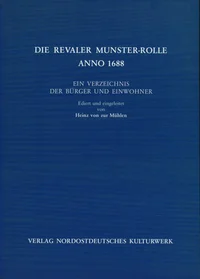 Die Revaler Munster-Rolle anno 1688