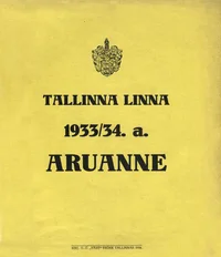 Tallinna linna 1933/34 a. aruanne