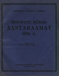 Sisewete büroo aastaraamat