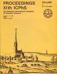 Proceedings XIth ICPhS. The Eleventh International Congress of Phonetic Sciences