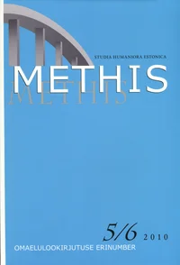 Methis. Studia humaniora Estonica 2010/05-06