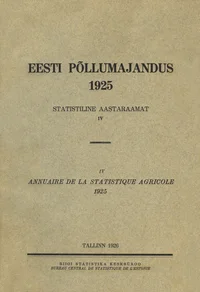 Eesti põllumajandus 1925
