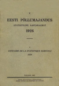 Eesti põllumajandus 1926