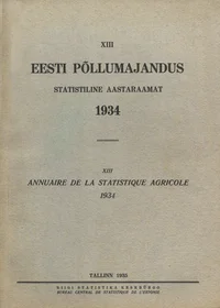 Eesti põllumajandus 1934