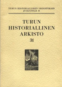 Turun Historiallinen Arkisto 31