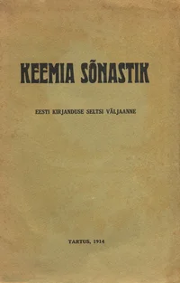 Keemia sõnastik