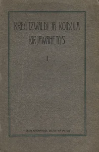 Kreutzwaldi ja Koidula kirjavahetus