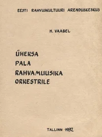 Üheksa pala rahvamuusika orkestrile