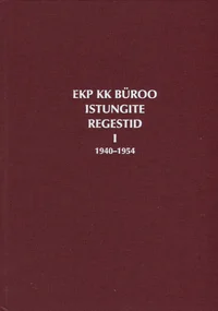 EKP KK büroo istungite regestid