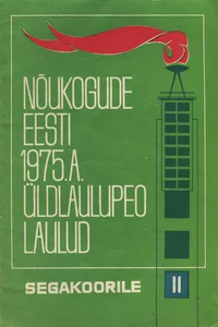 Nõukogude Eesti 1975. a. üldlaulupeo laulud segakoorile