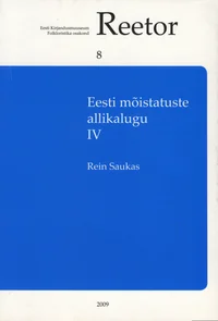 Eesti mõistatuste allikalugu