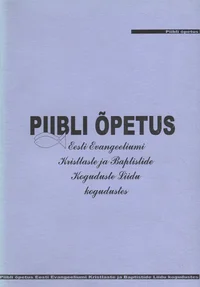 Piibli õpetus