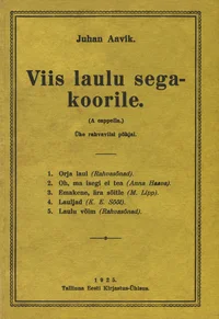 Viis laulu segakoorile