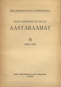 Eesti Kirjanduse Seltsi aastaraamat