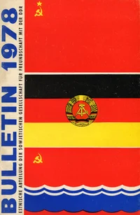 Bulletin 1978 der Estnischen Abteilung der Sowjetischen Gesellschaft für Freundschaft mit der DDR