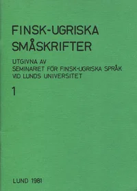 Idasoome-ugri rahvaist, keelist ja kirjandusist