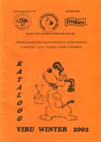 Kõikide tõugude sertifikaadiõigusega rahvuslik drive-in koertenäitus Viru Winter 2002