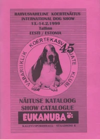 Rahvusvaheline koertenäitus Tallinnas Kalevi Spordihallis 13.-14.2.1999. International Dog Show Kalev Sportshall 13.-14.2.1999