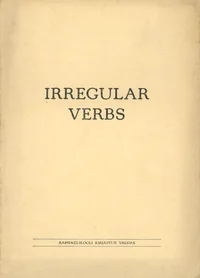 Irregular verbs