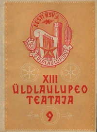 XIII üldlaulupeo teataja