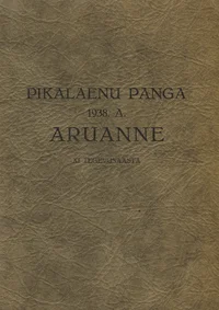 Pikalaenu panga 1938. a. aruanne