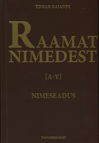 Raamat nimedest