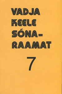 Vadja keele sõnaraamat