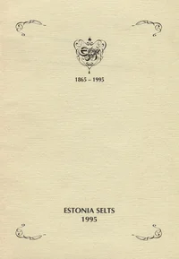Estonia Selts 1865-1995