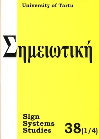 Sign Systems Studies 38 (1/4). Special issue: Semiotics of Resemblance