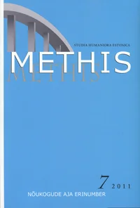 Methis. Studia humaniora Estonica 2011/07