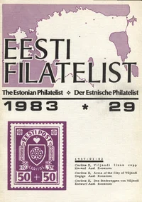 Eesti Filatelist 29, 1983