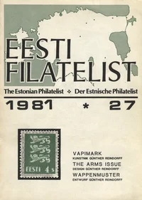 Eesti Filatelist 27, 1981