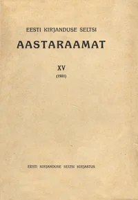 Eesti Kirjanduse Seltsi aastaraamat