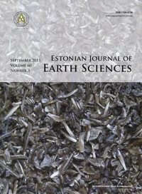 Estonian Journal of Earth Sciences