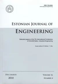 Estonian Journal of Engineering. Volume 16. 2010/4