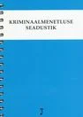 Kriminaalmenetluse seadustik