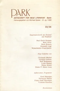 PARK. 33/34 1988