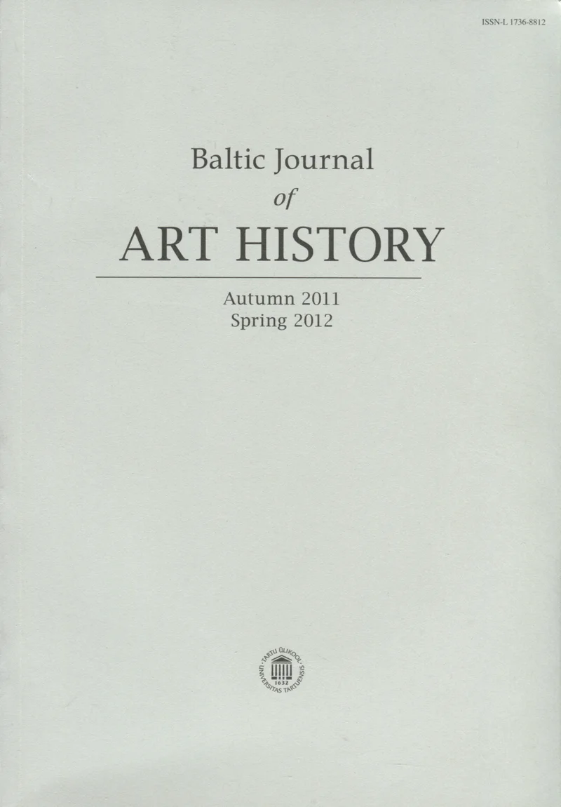 Baltic Journal of Art History