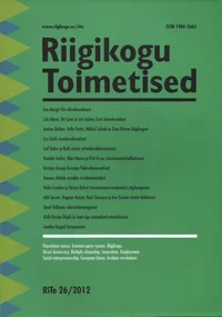 Riigikogu Toimetised