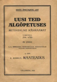 Uusi teid algõpetuses