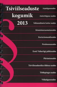 Tsiviilseaduste kogumik 2013