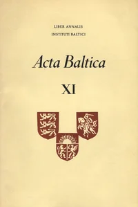 Acta Baltica