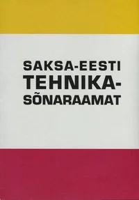 Saksa-eesti tehnikasõnaraamat