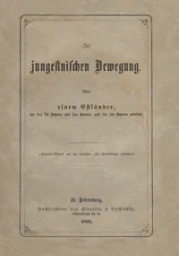 Zur jungestnischen Bewegung