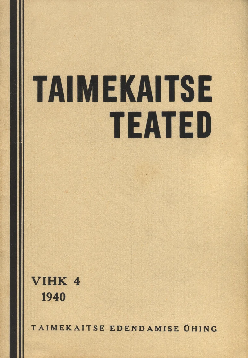 Taimekaitse teated