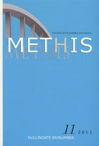 Methis. Studia humaniora Estonica 2013/11