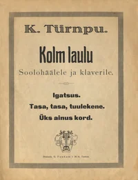 Kolm laulu